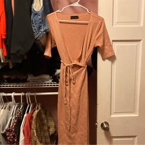 Hatch maternity wrap dress osfm Large